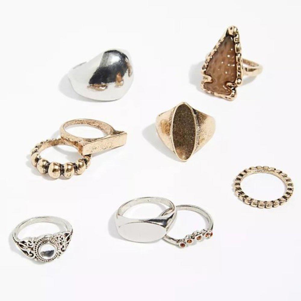 Free People Everything Ring Set [002]